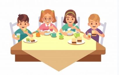 table manners clipart