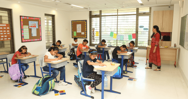 Playground and sports facilities at a top school in Gurgaon